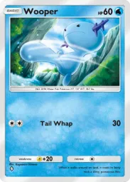 Wooper — Common, Pulsing Aura #038