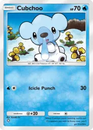 Cubchoo — Common, Pulsing Aura #046