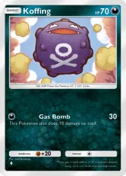 Koffing — Common, #101