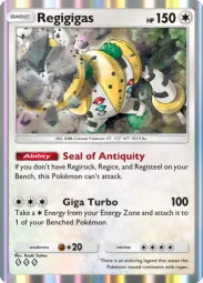 Regigigas — Rare, #134