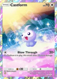 Castform — Art Rare, #178