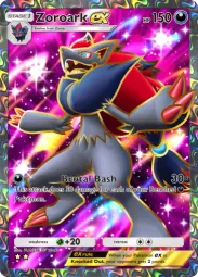 Zoroark ex — Super Rare, #186