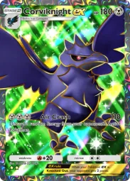 Corviknight ex — Super Rare, #187