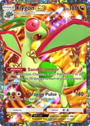 Flygon ex — Super Rare, #188
