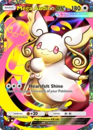 Mega Audino ex — Super Rare, #189