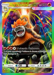 Mega Camerupt ex — Special Art Rare, #195