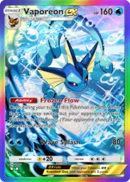 Vaporeon ex — Special Art Rare, #196
