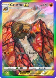 Crustle ex — Special Art Rare, #198