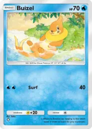 Buizel — Common, Paradox Drive #009