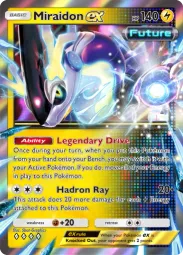 Miraidon ex — Double Rare, Paradox Drive #019