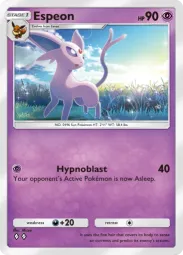 Espeon — Uncommon, Paradox Drive #020