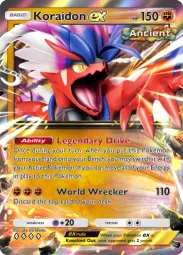 Koraidon ex — Double Rare, Paradox Drive #036