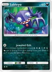 Sableye — Uncommon, Paradox Drive #040