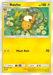 Raichu — Uncommon, Everyday Wonders #022