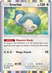 Snorlax — Rare, Everyday Wonders #055