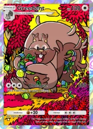 Greedent — Art Rare, #077