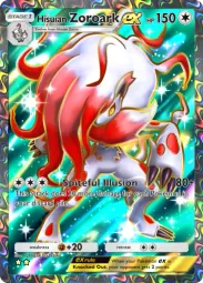 Hisuian Zoroark ex — Super Rare, #082