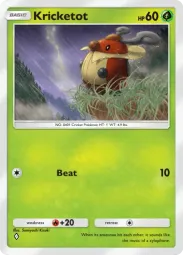 Kricketot — Common, Ruler of the Skies #008