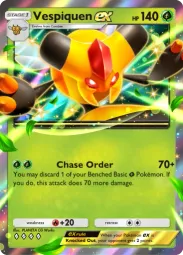 Vespiquen ex — Double Rare, Ruler of the Skies #011