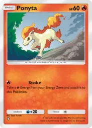 Ponyta — Common, Ruler of the Skies #020