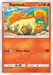 Rapidash — Uncommon, Ruler of the Skies #021