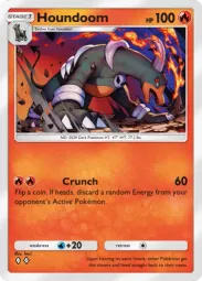 Houndoom — Uncommon, Ruler of the Skies #028