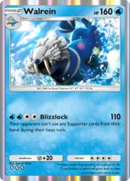 Walrein — Rare, Ruler of the Skies #040