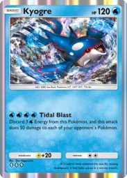 Kyogre — Rare, Ruler of the Skies #041