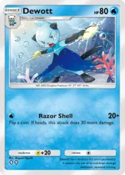 Dewott — Uncommon, Ruler of the Skies #043