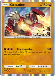 Groudon — Rare, #083