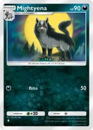 Mightyena — Common, #094