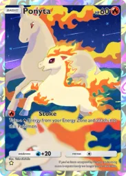 Ponyta — Art Rare, #160