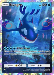 Kyogre — Art Rare, #162