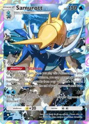 Samurott — Art Rare, #163