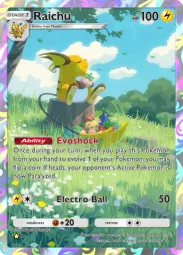 Raichu — Art Rare, #164