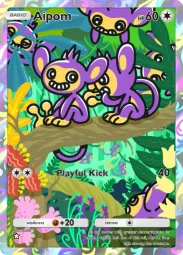 Aipom — Art Rare, #179