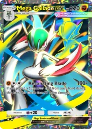 Mega Gallade ex — Super Rare, Ruler of the Skies #185