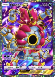 Hoopa ex — Super Rare, #186