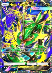 Mega Rayquaza ex — Super Rare, #188