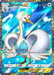 Swanna ex — Super Rare, #189