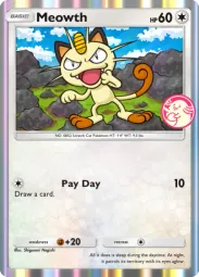 Meowth — Rare, Promo A #012