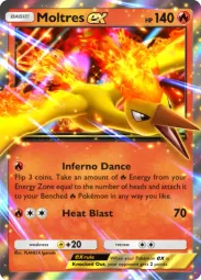 Moltres ex — Double Rare, Promo A #025