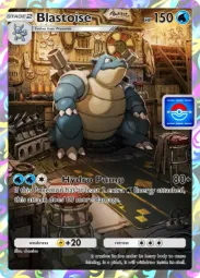 Blastoise — Art Rare, Promo A #029