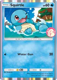 Squirtle — Rare, Promo A #033