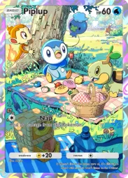 Piplup — Art Rare, Promo A #034