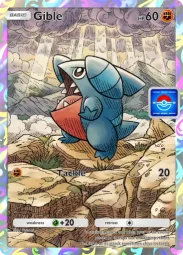 Gible — Art Rare, Promo A #046