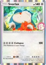 Snorlax — Rare, Promo A #049