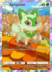 Sprigatito — Art Rare, Promo A #052