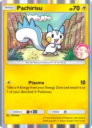 Pachirisu — Rare, Promo A #058