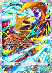 Zeraora — Art Rare, #074